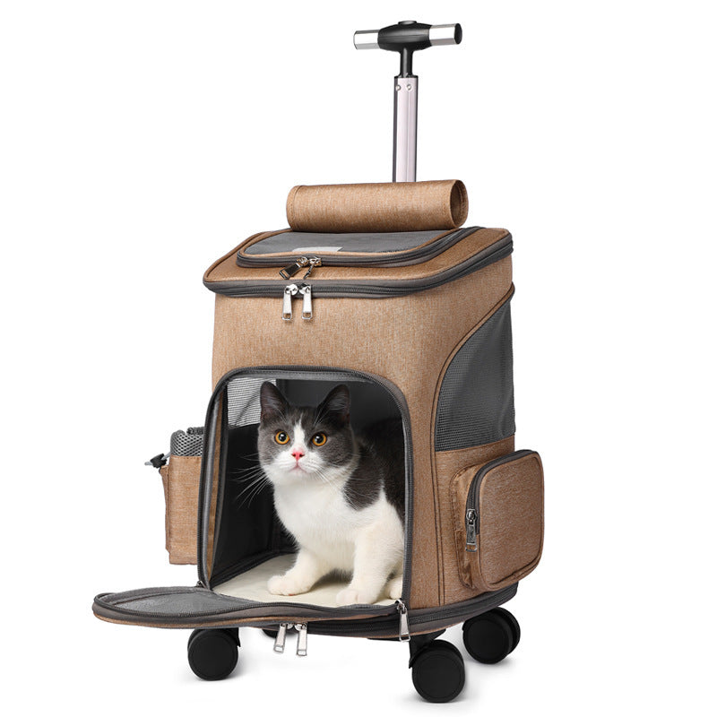 Mochila Portátil Dobrável para Animais de Estimação
