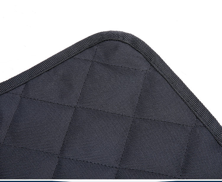 Capa para banco traseiro do carro com zíper e bolso para viagens