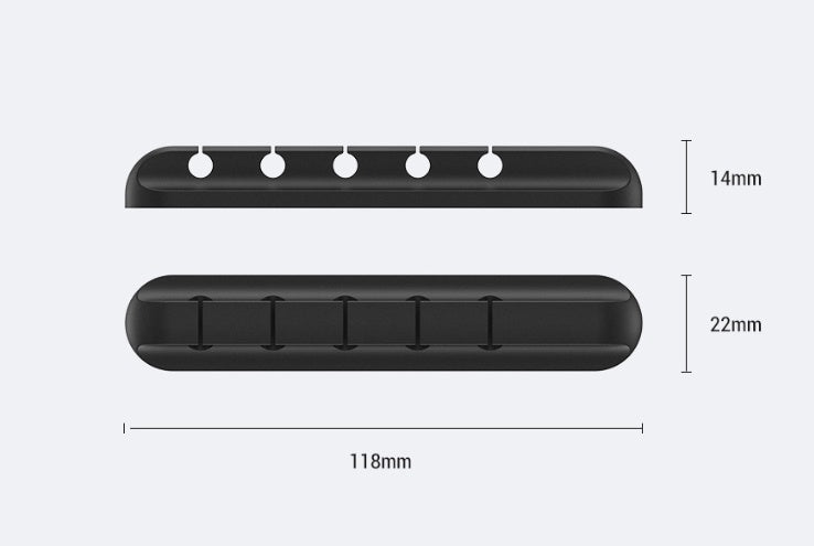 Organizador de Cabos USB de Silicone