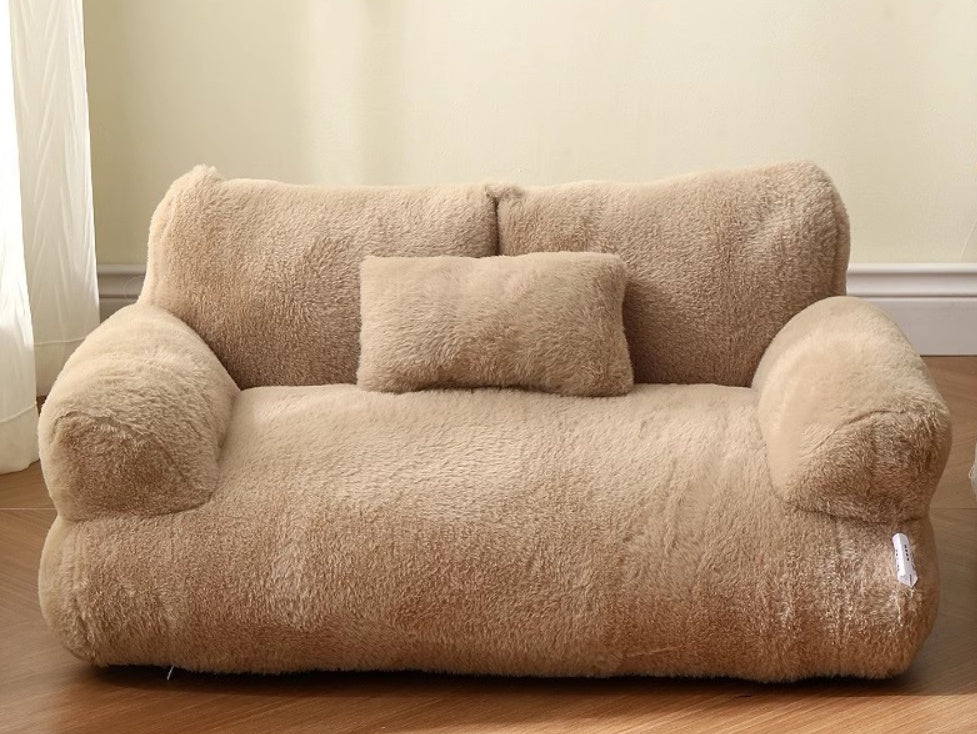 Cama de Luxo para Gatos e Cães Pequenos/Médios – Quentinha e Confortável