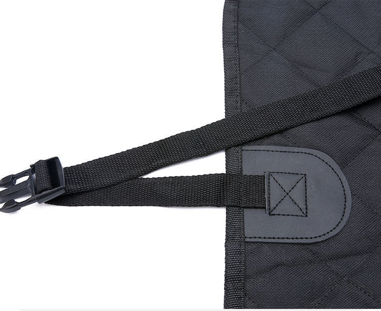 Capa para banco traseiro do carro com zíper e bolso para viagens