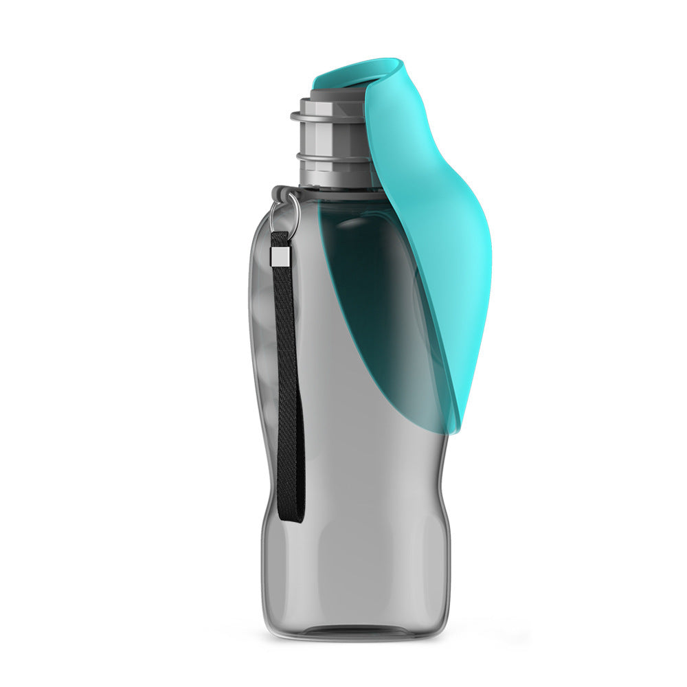 Garrafa de água portátil para cães, 800 ml