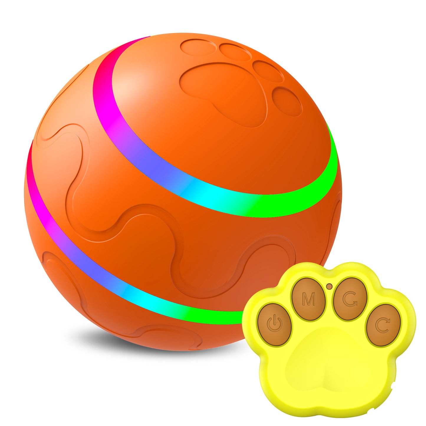 Bola Inteligente Automática para Gatos – Brinquedo Interativo USB