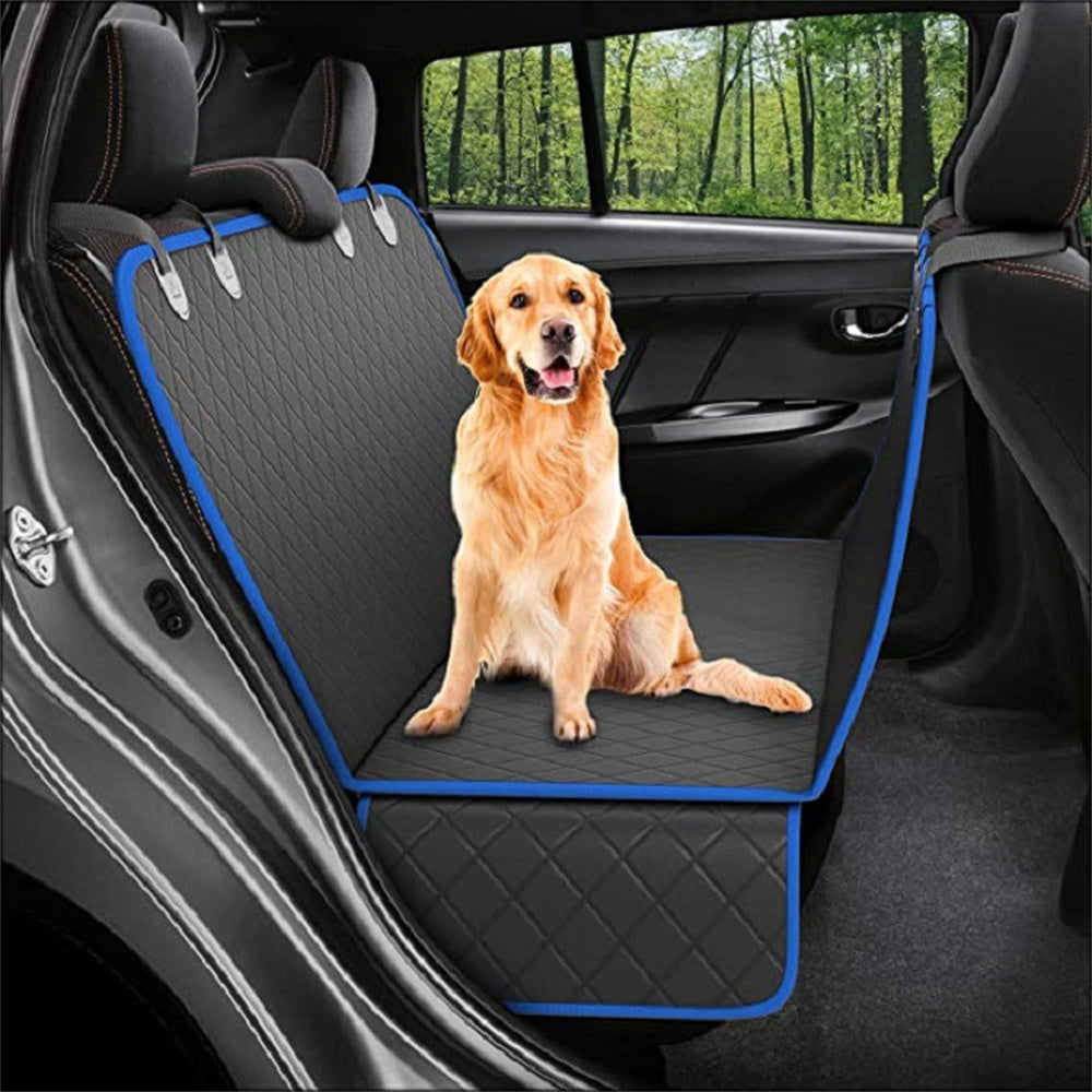 Capa para banco traseiro do carro com zíper e bolso para viagens