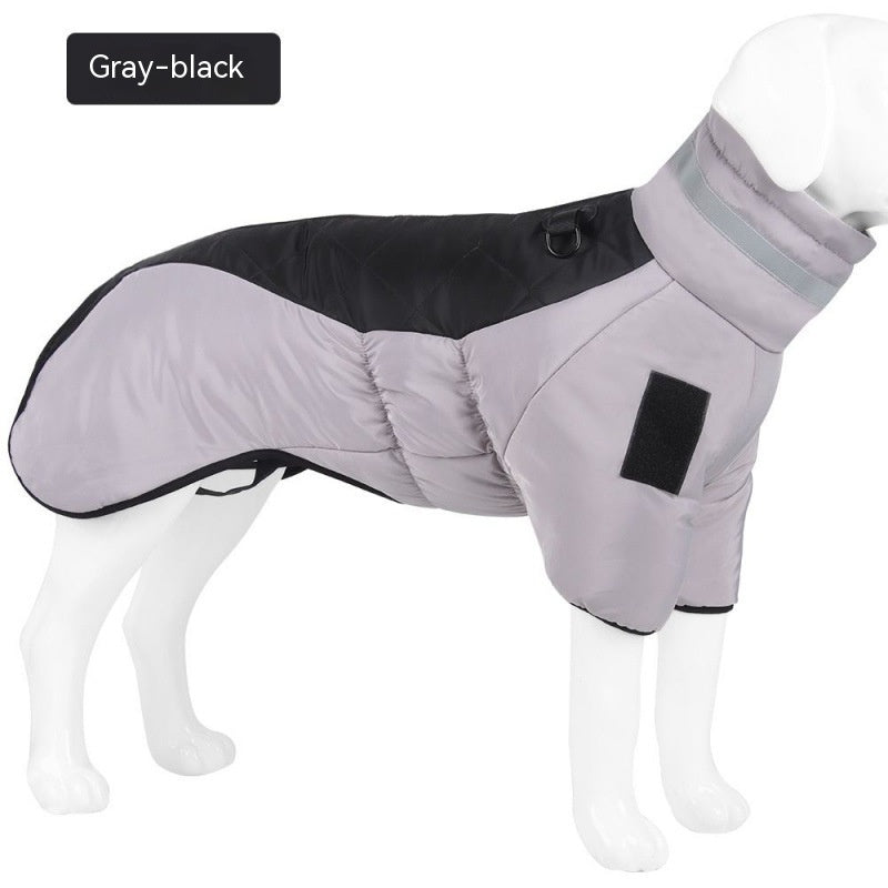 Casaco de Inverno Impermeável para Cães Médios e Grandes – Quente e Acolchoado