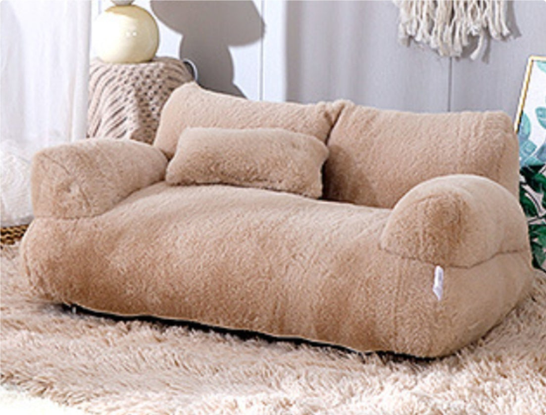 Cama de Luxo para Gatos e Cães Pequenos/Médios – Quentinha e Confortável