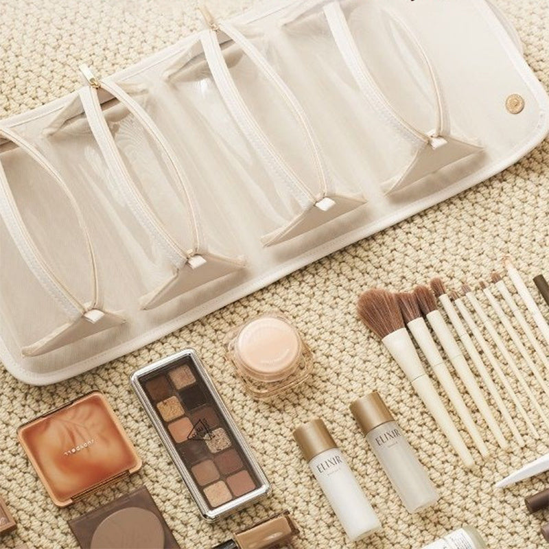 Bolsa para cosméticos dobrável