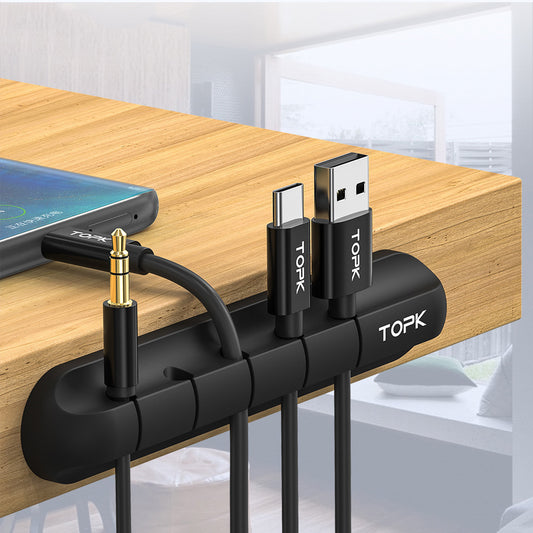Organizador de Cabos USB de Silicone