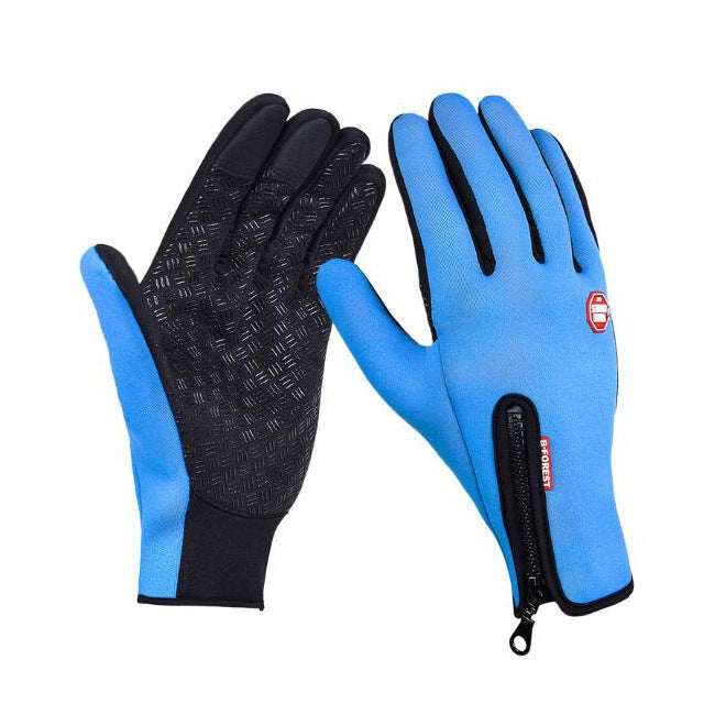 Luvas de Inverno Touch Screen para Motociclista – Antiderrapantes, Impermeáveis e com Forro Polar